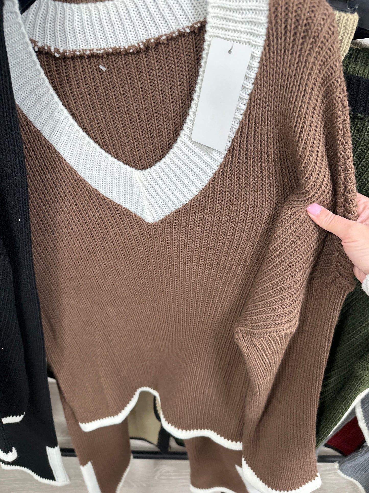 Sandy stripe edge set